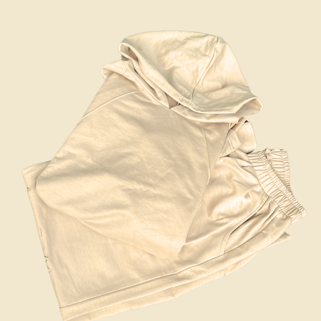 Ensemble jogging modeste- Beige