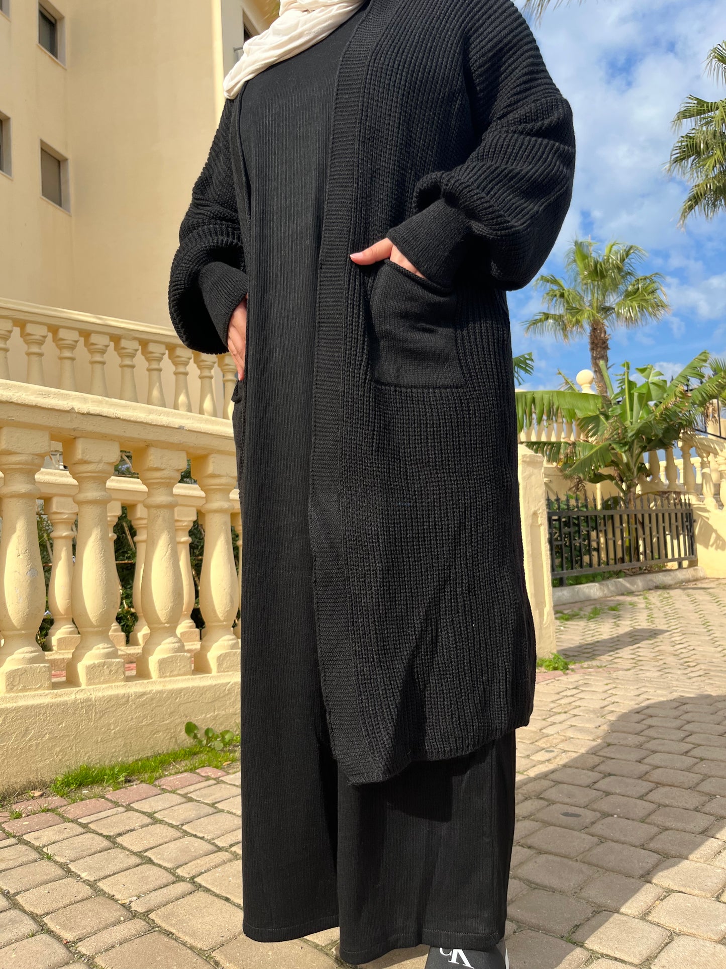 Cardigan long Casablanca basic - Mazout