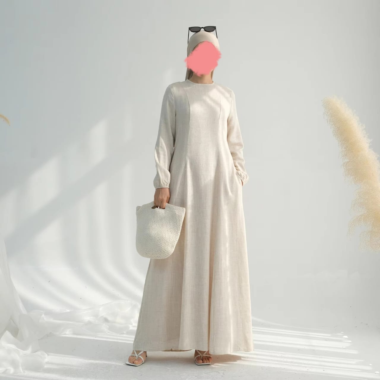 Robe fini Lin- Nature