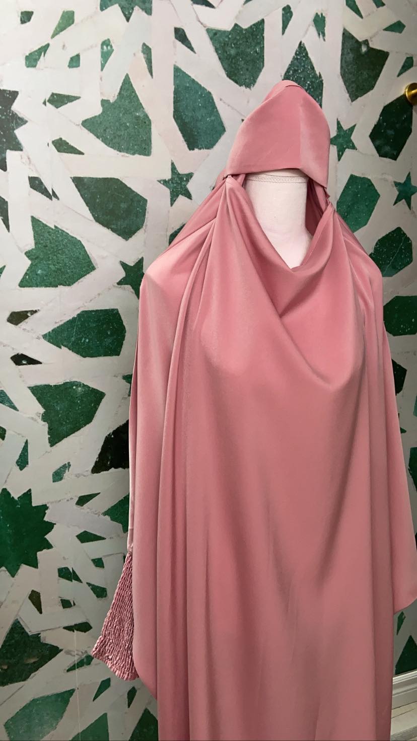Jilbab premium - Rose