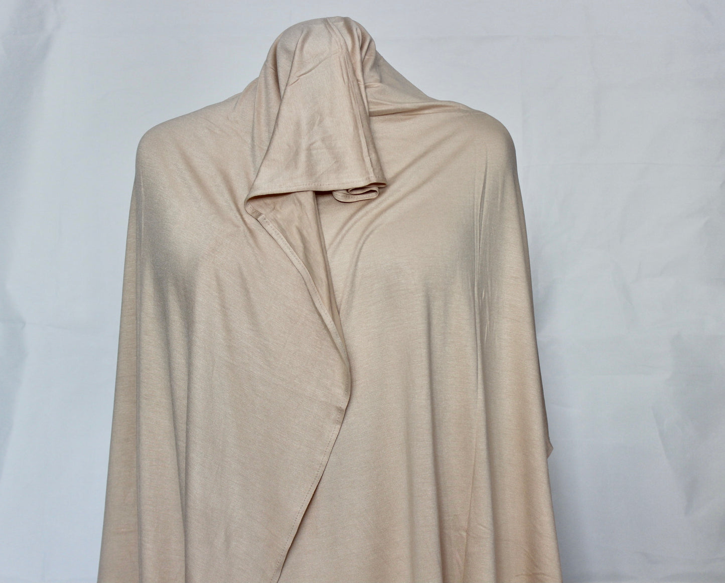 Hijab jersey beige