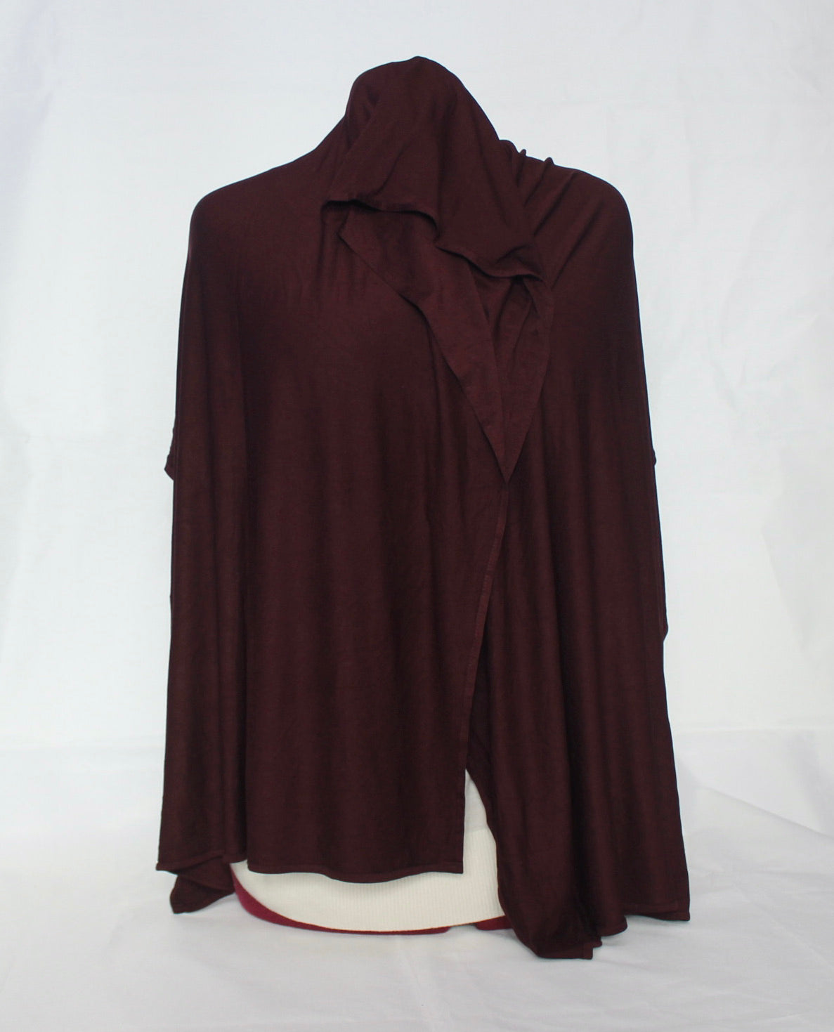 Hijab jersey bordeau