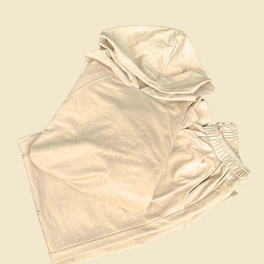 Ensemble jogging modeste- Beige