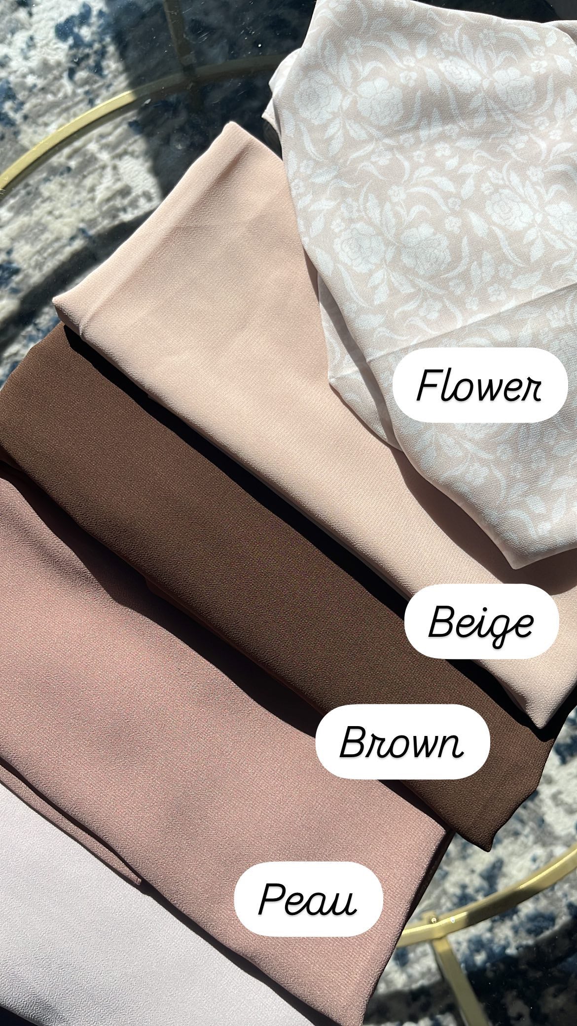 Chiffon de qualité
