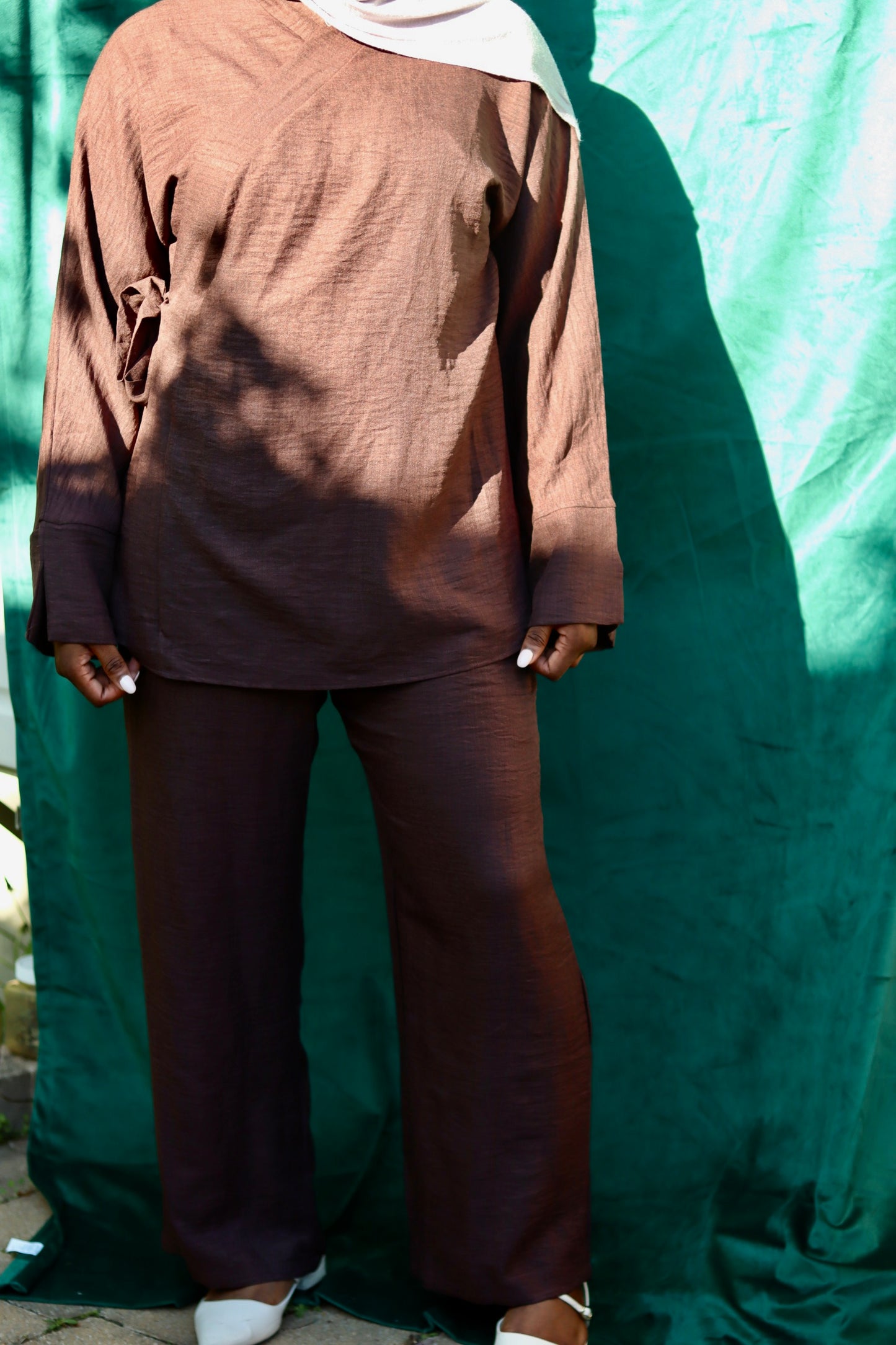 Ensemble Pantalon + Kimono - Écorce