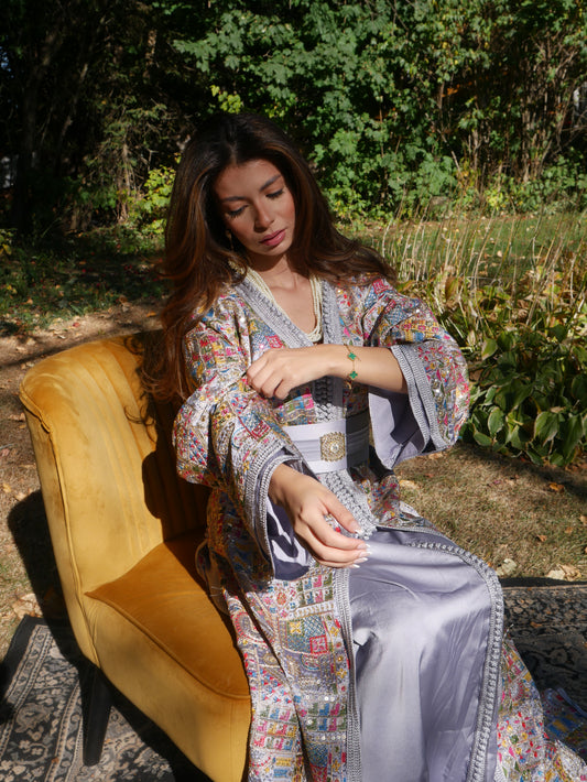 Caftan SARI KHADOUJ - Lila