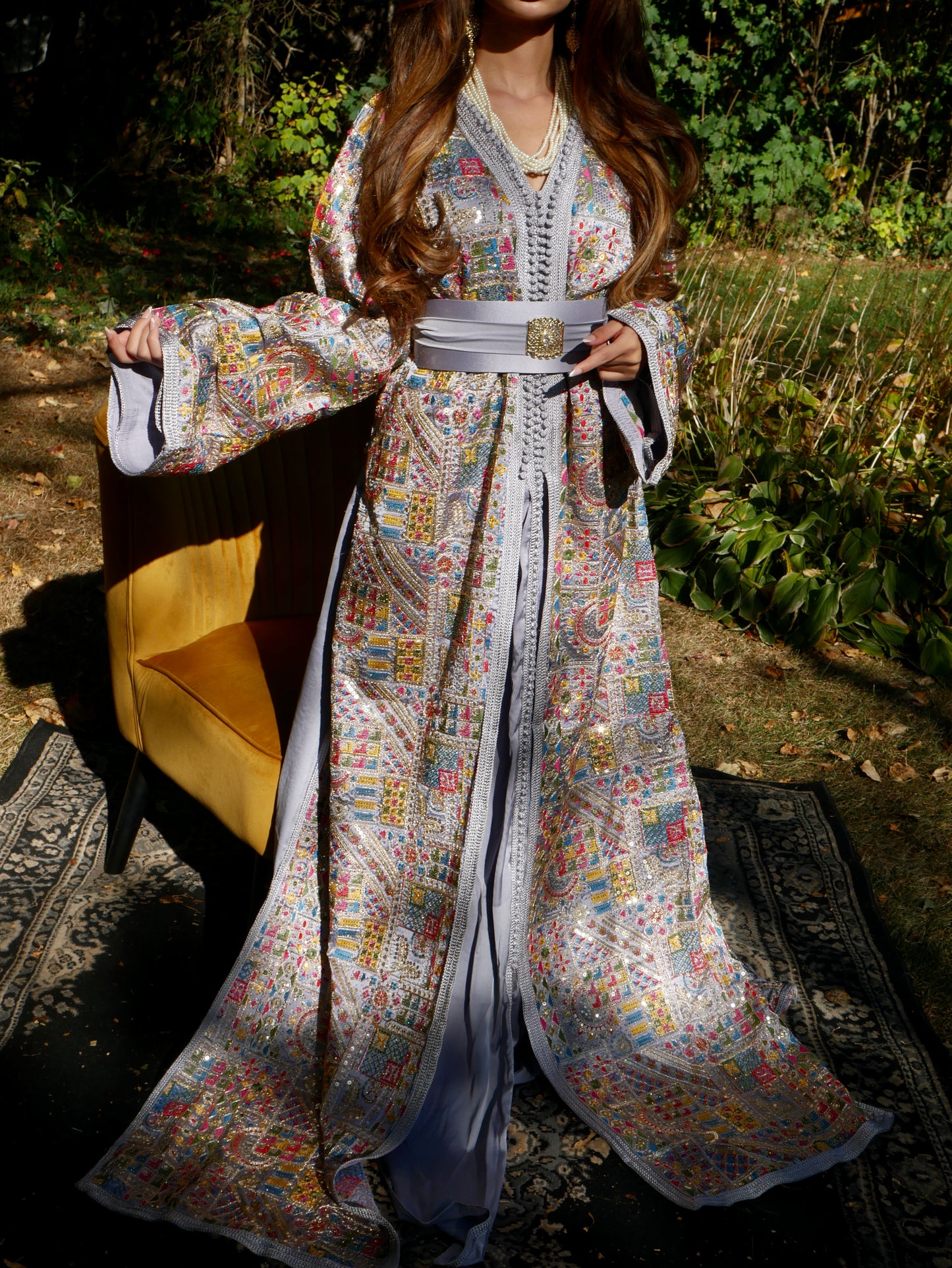 Caftan SARI KHADOUJ - Lila