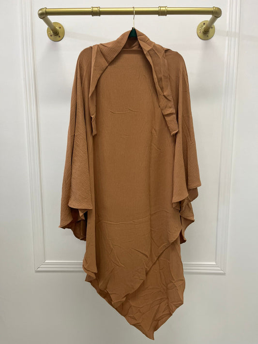 Khimar crêpe- Beige