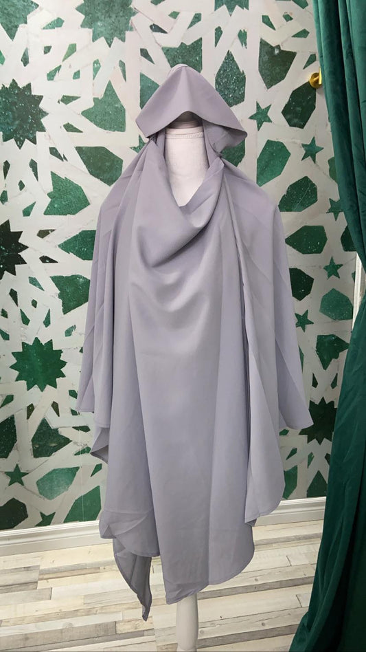 Khimar  - Gris pâle
