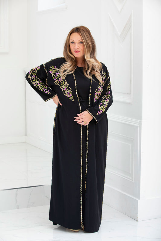 Kimono Abaya - Noir