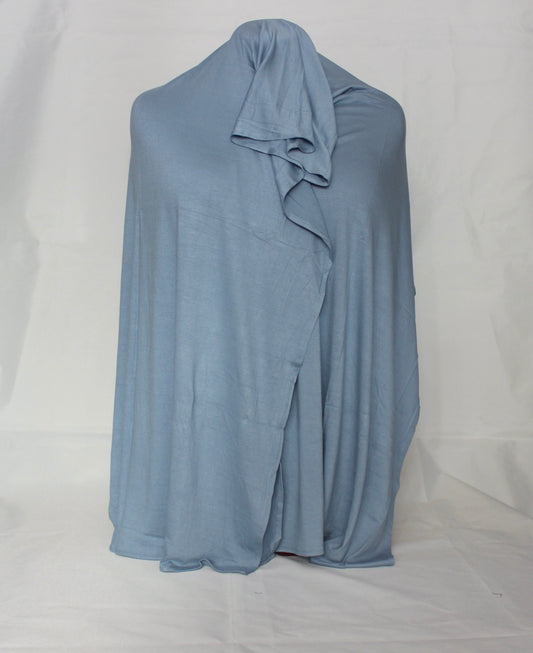 Hijab jersey bleu ciel